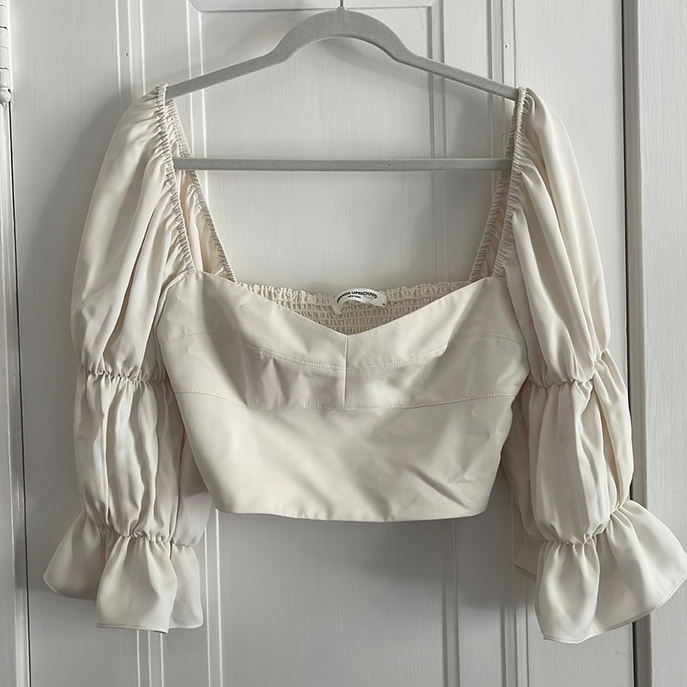 Amanda Uprichard Tia Top in size medium